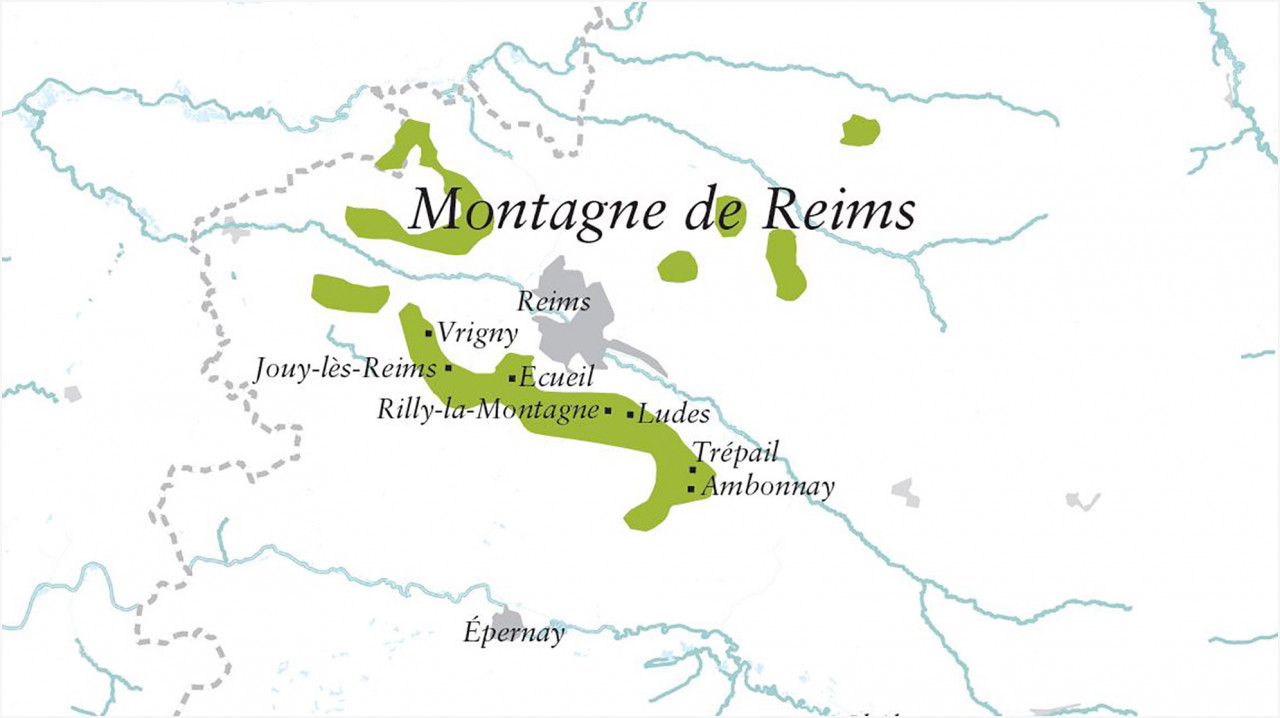 Secli Weinwelt - Champagner Anbauregion - Montagne de Reims