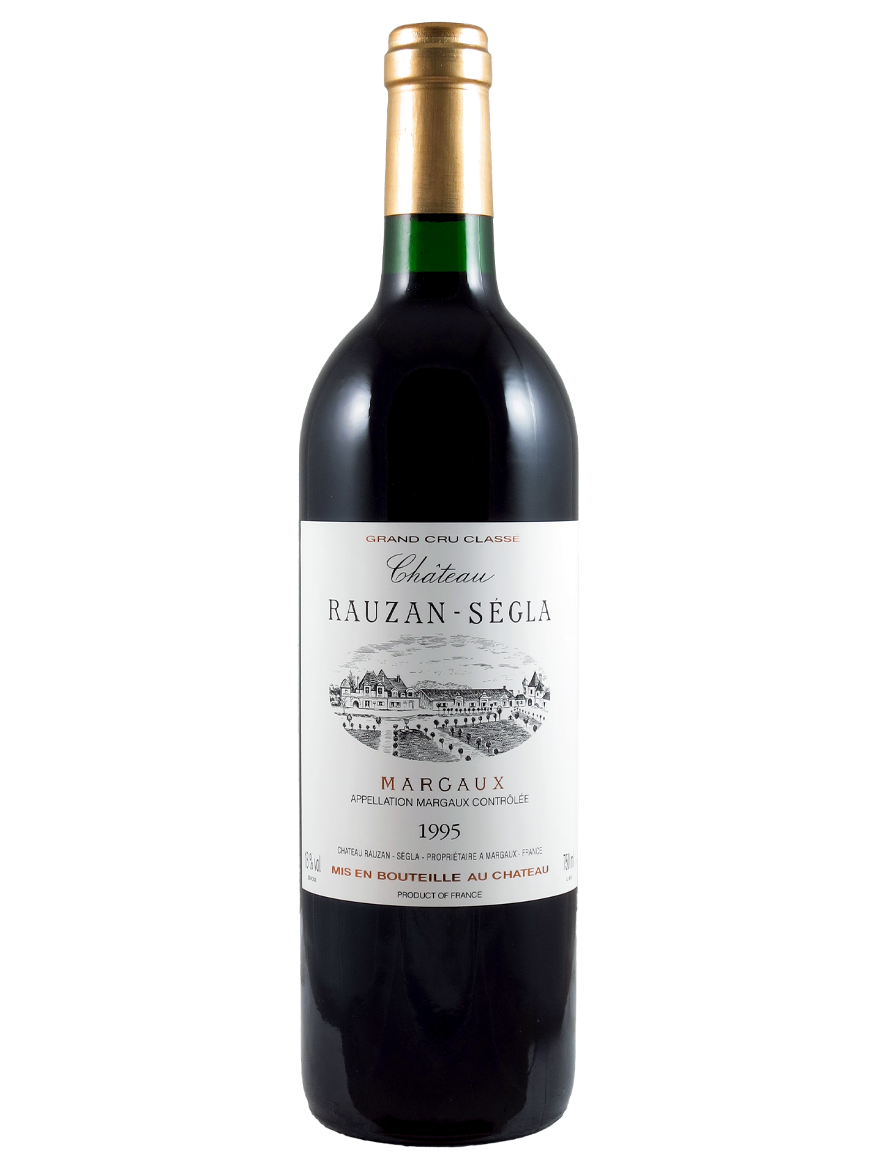 Château Rauzan Ségla 2e Cru Classé, AC Margaux 1995 Château Rauzan Ségla