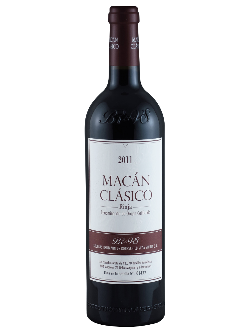 Macan Clásico Rioja DOCa 2020 Benjamin de Rothschild/Vega Sicilia
