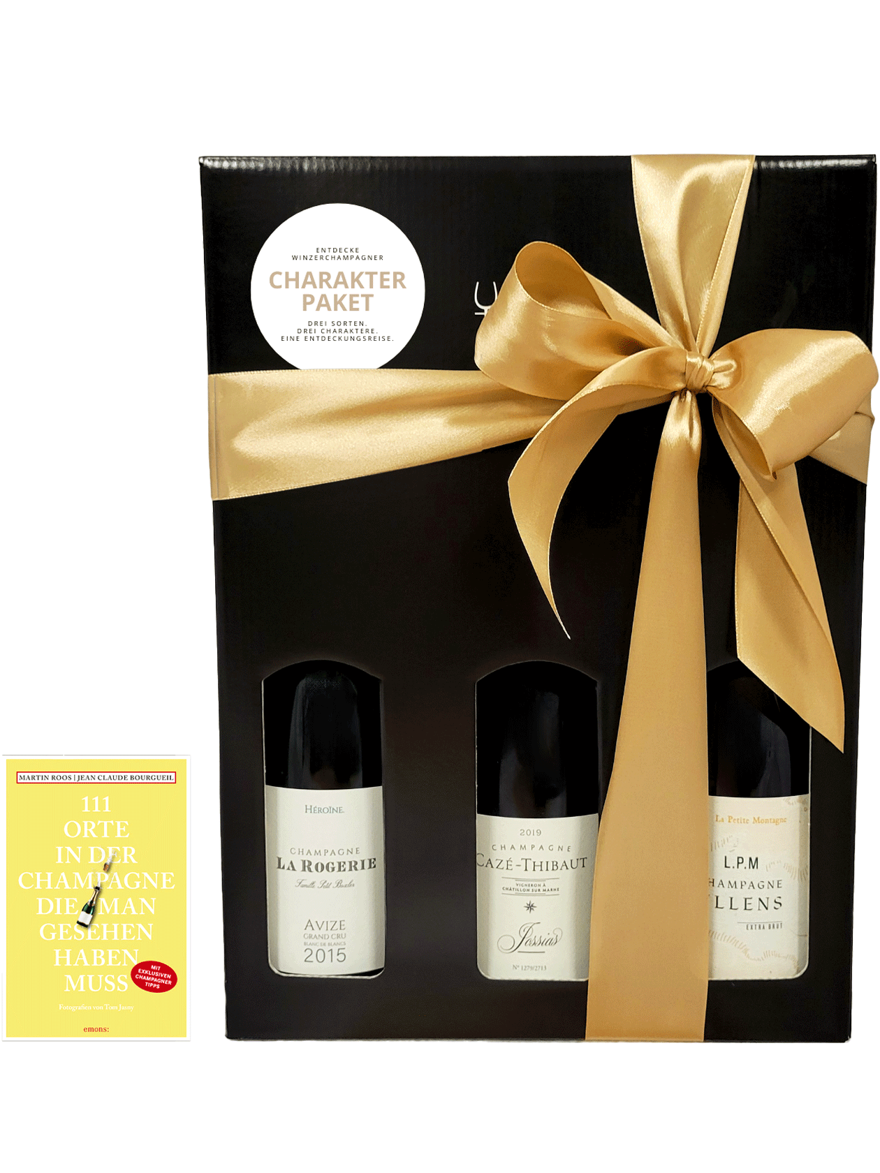 Charakter Paket 3x 75cl + Reise Booklet Spezialpakete