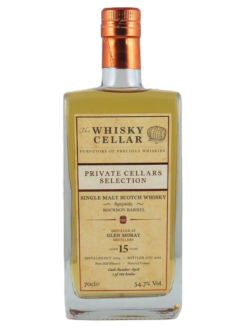 Glen Moray Speyside Single Malt The Whisky Cellar 15 YO 05-21 Glen Moray - The Whisky Cellar (Art-Nr.: 11919) Glen Moray Speyside Single Malt The Whisky Cellar 15 YO 05-21 Glen Moray - The Whisky Cellar