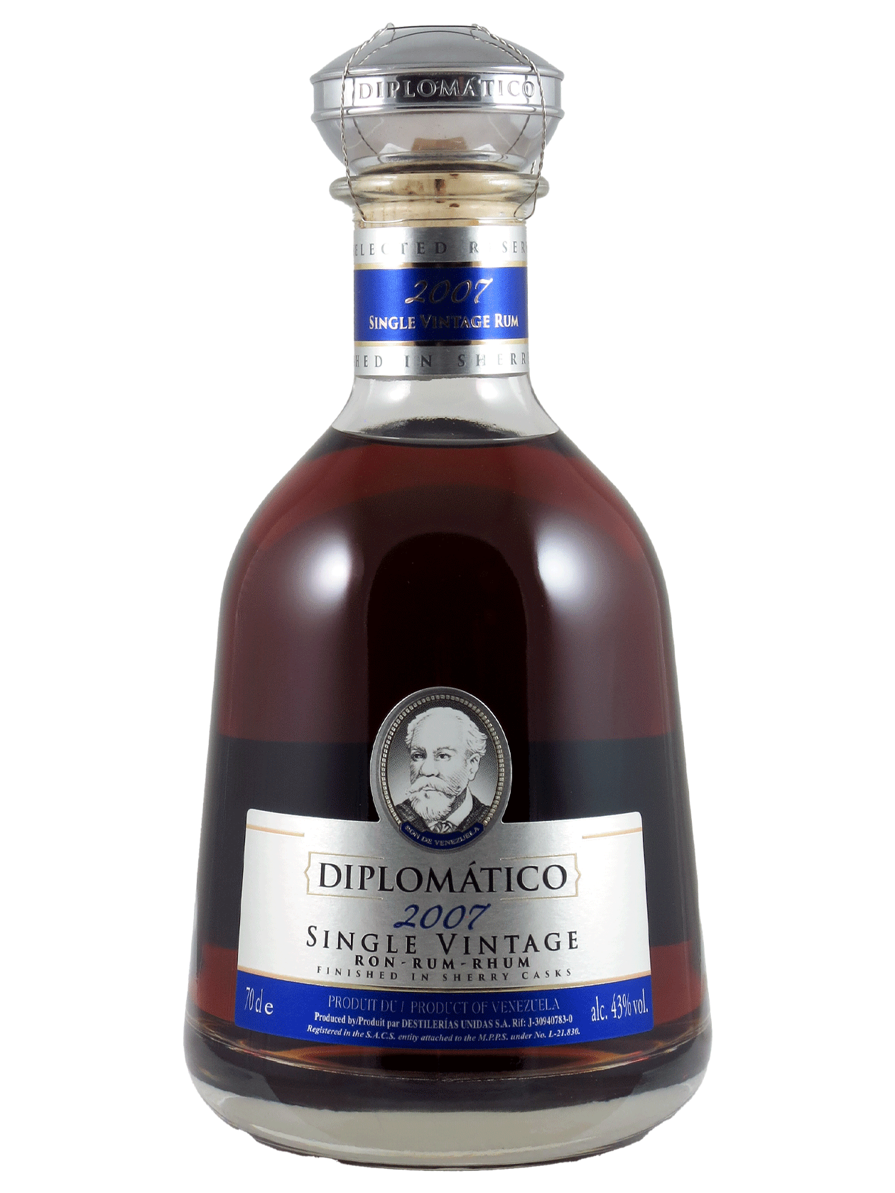 Diplomatico Single Vintage  2007 Diplomatico