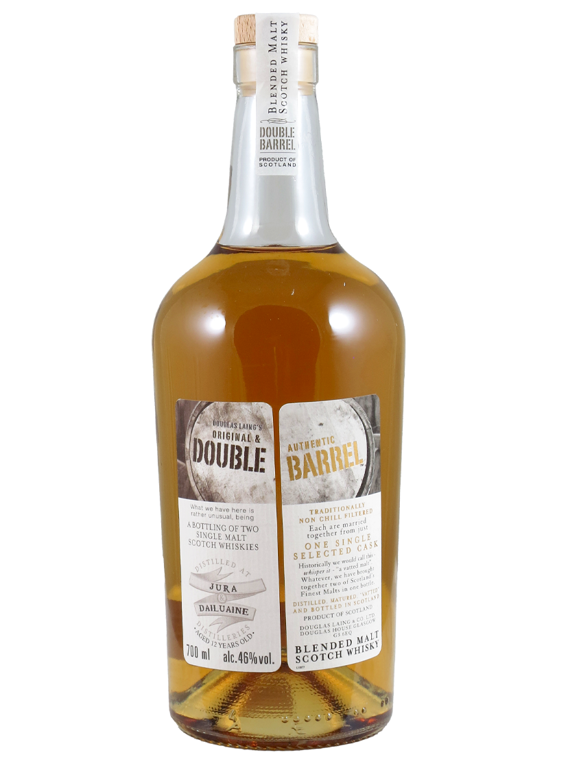 Double Barrel - 12YO Jura & Dailuaine Blended Malt (Art-Nr.: 12730) Double Barrel - 12YO Jura & Dailuaine Blended Malt