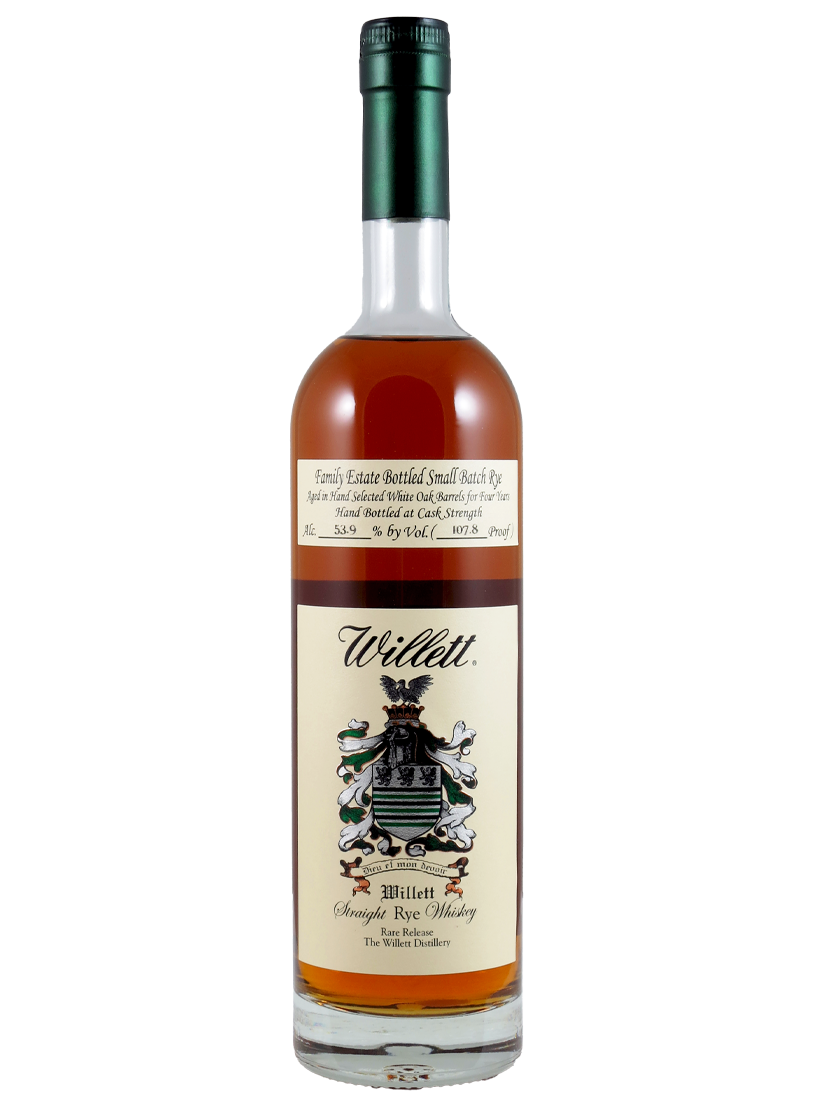 Willett Family Estate Small Batch 4YO Kentucky Straight Rye Whiskey Willett Family Estate