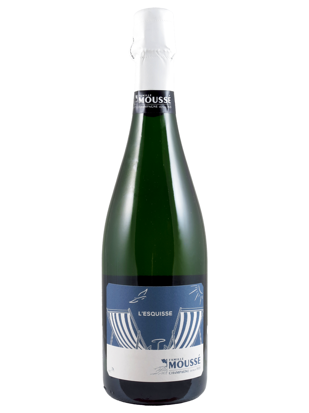L'Esquisse (deg. 25) Extra Brut Blanc de Noirs AC Famille Moussé (Art-Nr.: 12543.25) L'Esquisse (deg. 25) Extra Brut Blanc de Noirs AC Famille Moussé