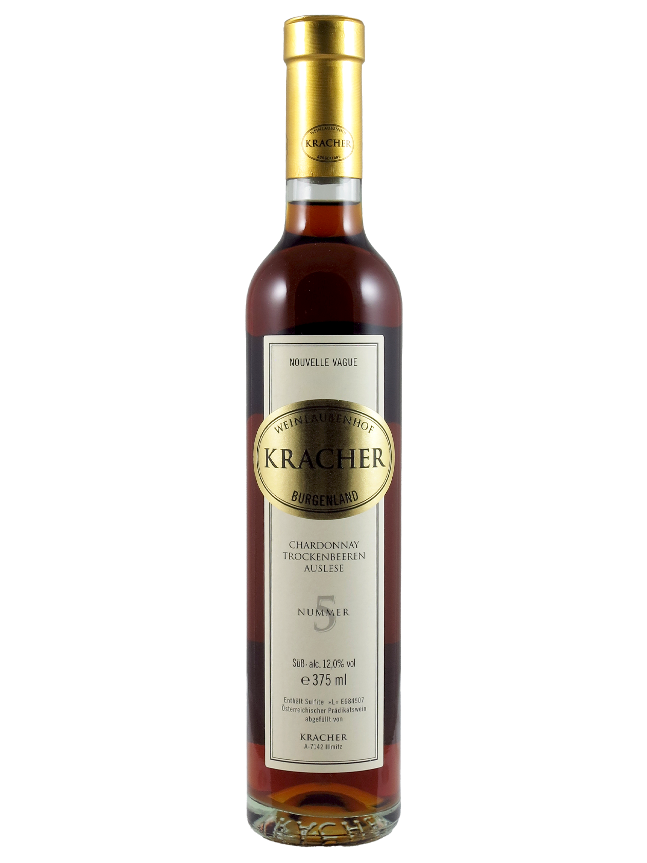 TBA Nr. 5 Nouvelle Vague Chardonnay Weinlaubenhof Kracher (Art-Nr.: 2173.05) TBA Nr. 5 Nouvelle Vague Chardonnay 2005 Weinlaubenhof Kracher