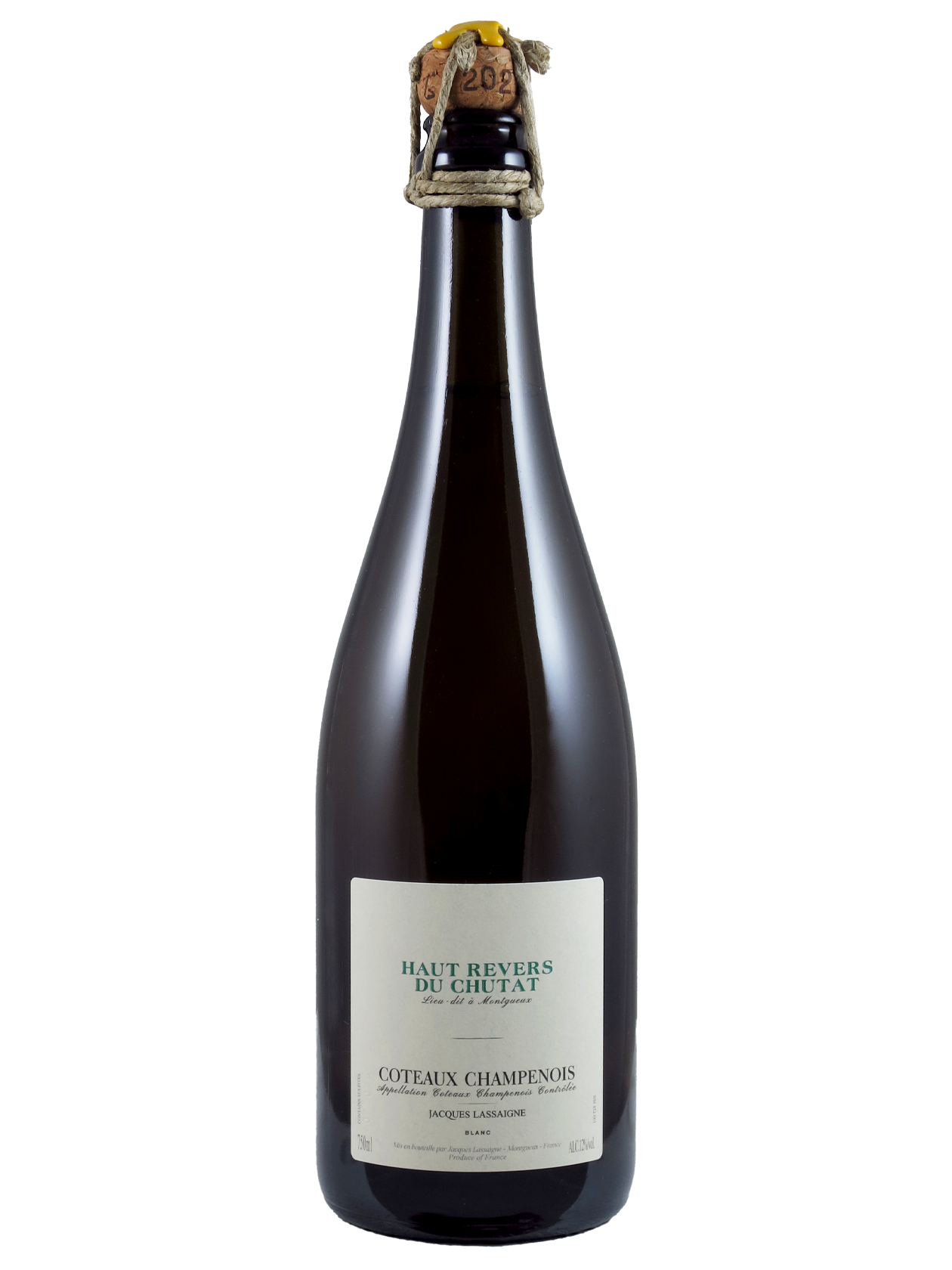 Coteaux Champenois Blanc Haut Revers du Chutat 2022 Jacques Lassaigne