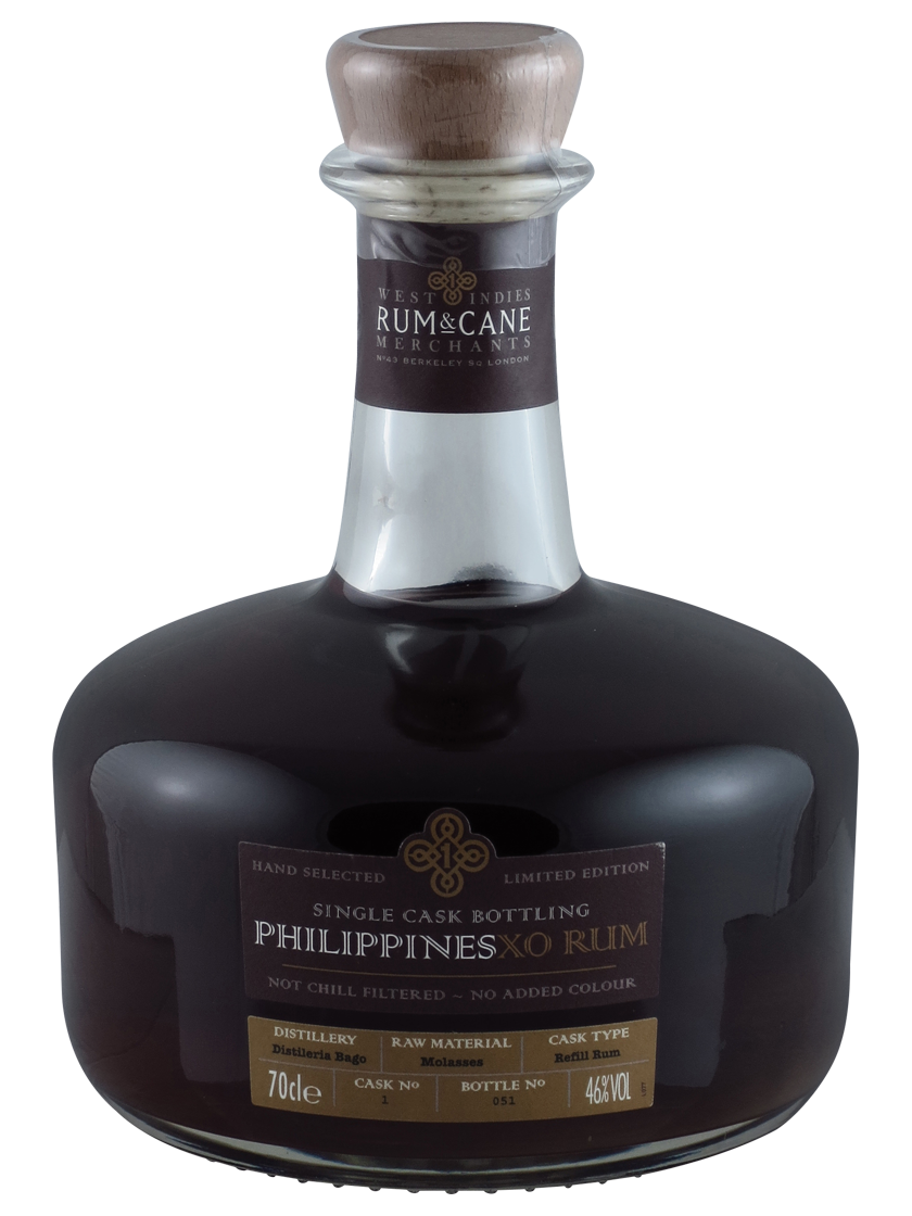 Rum & Cane Philippines XO West Indies Rum & Cane - Philippinen (Art-Nr.: 8252) Rum & Cane Philippines XO West Indies Rum & Cane - Philippinen