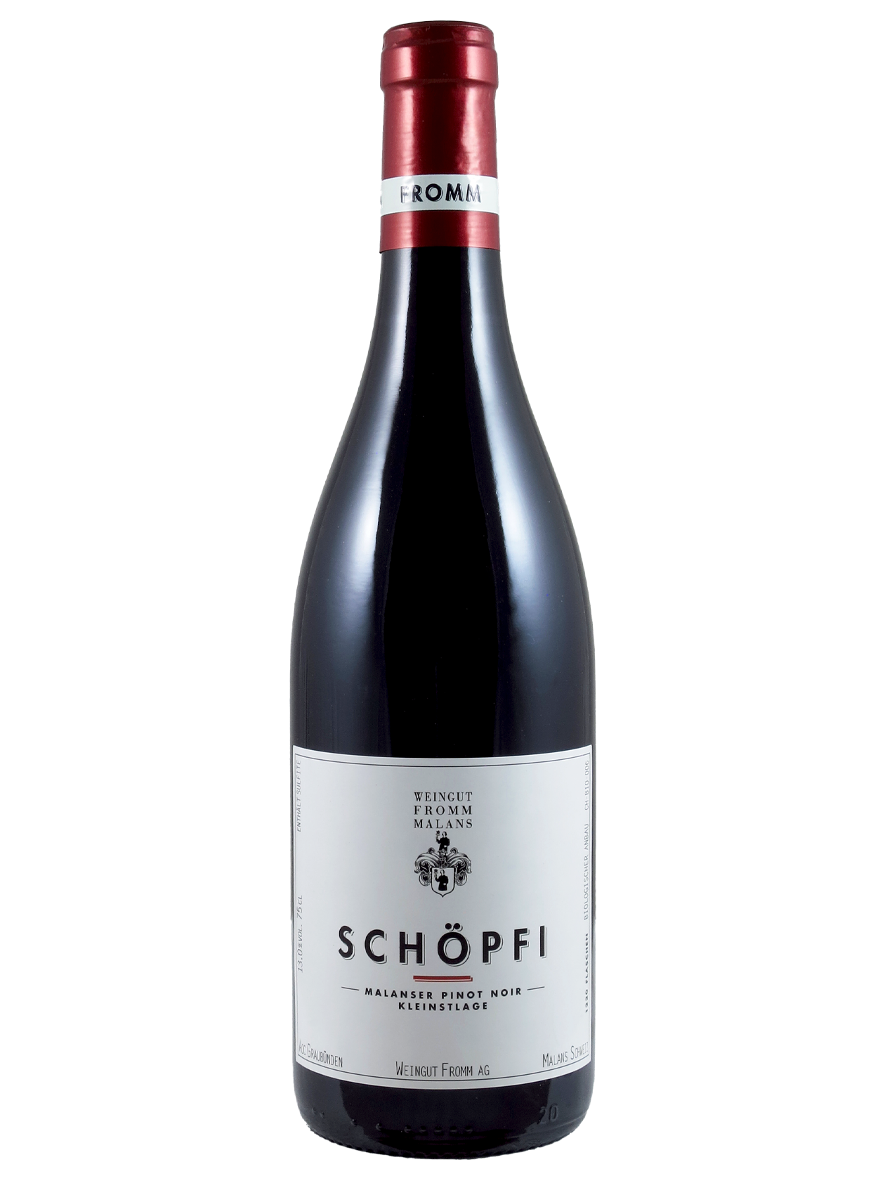 Pinot Noir Malans AOC Schöpfi Wingert Weingut Fromm (Art-Nr.: 10701.23) Pinot Noir Malans AOC Schöpfi Wingert 2023 Weingut Fromm