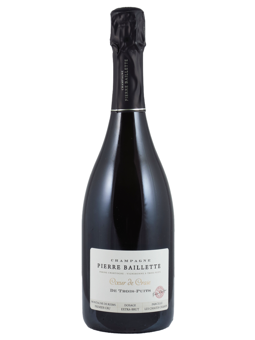 Coeur de Craie Trois Puits Extra Brut 1er Cru AC Pierre Baillette (Art-Nr.: 11901.17) Coeur de Craie Trois Puits Extra Brut 1er Cru AC 2017 Pierre Baillette
