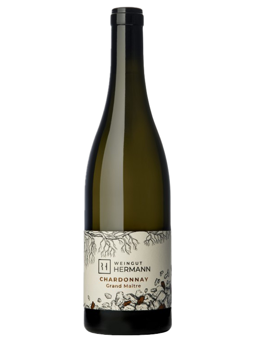 Chardonnay Grand Maître Fläsch AOC Weingut Roman Hermann (Art-Nr.: 12610.23) Chardonnay Grand Maître Fläsch AOC 2023 Weingut Roman Hermann