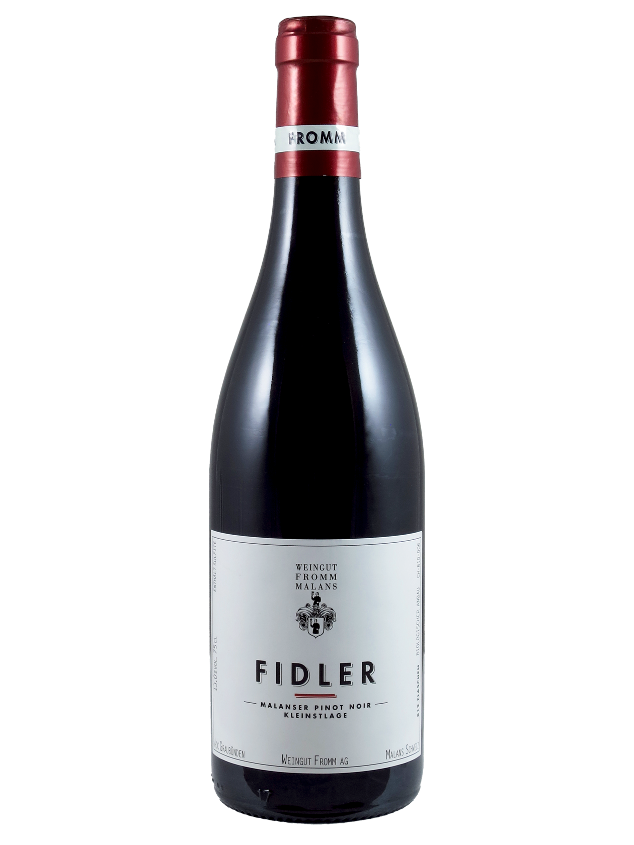 Pinot Noir Malans AOC Fidler Wingert Weingut Fromm (Art-Nr.: 10699.23) Pinot Noir Malans AOC Fidler Wingert 2023 Weingut Fromm