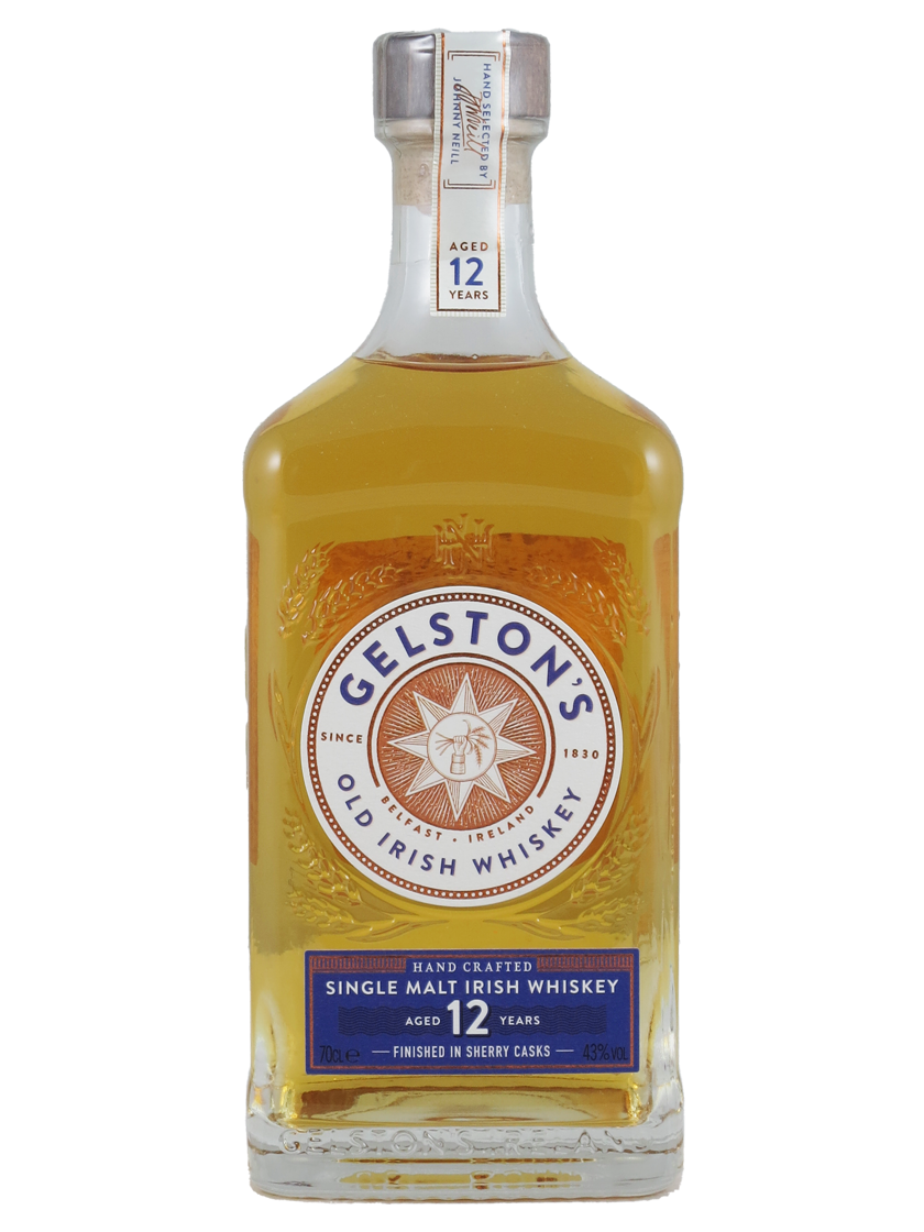 Gelston's Irish Single Malt Sherry Cask Finish 12 YO Gelston`s (Art-Nr.: 11912) Gelston's Irish Single Malt Sherry Cask Finish 12 YO Gelston`s