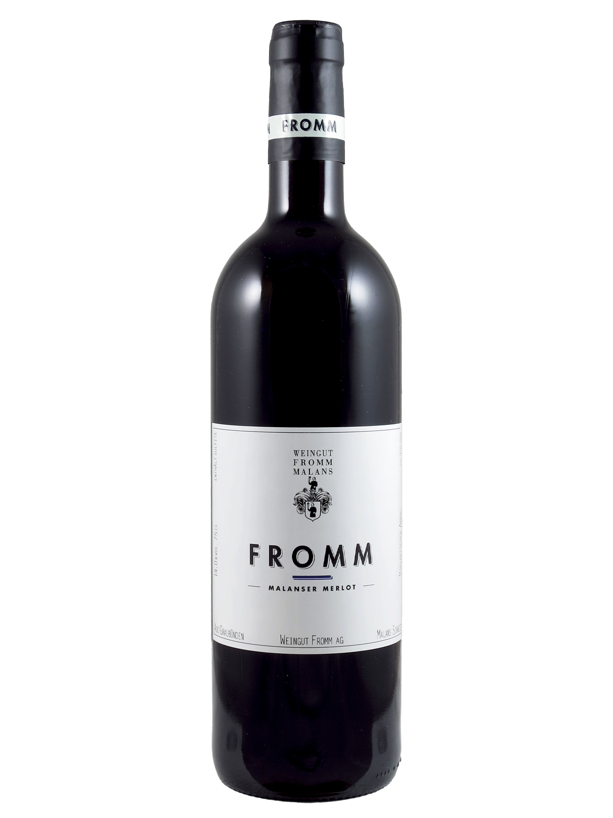 Merlot Malans AOC Weingut Fromm (Art-Nr.: 10698.22) Merlot Malans AOC 2022 Weingut Fromm