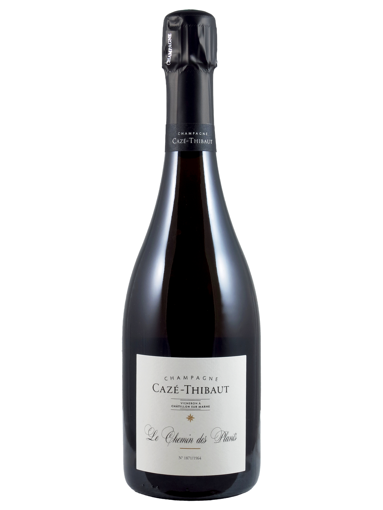 Le Chemin des Plants Extra Brut Blanc des Blancs AC 2020 Cazé-Thibaut