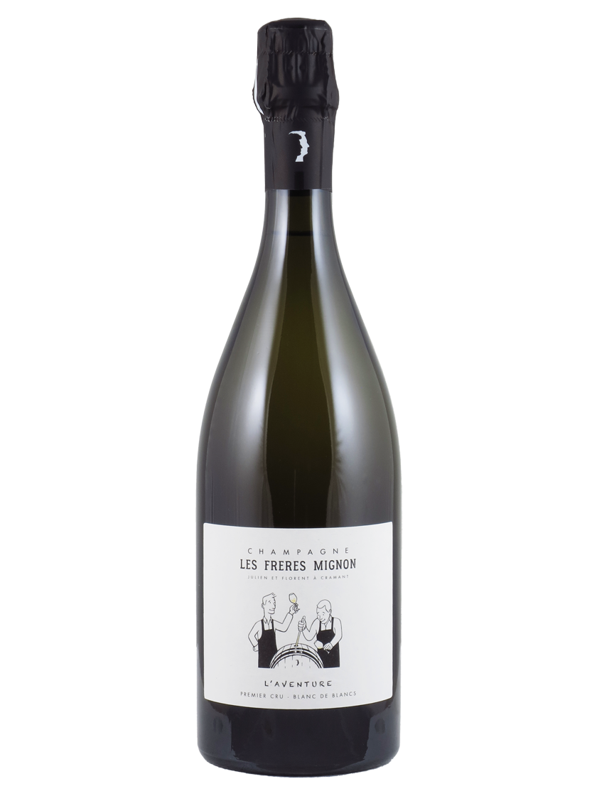 L'Aventure (deg. 24) Extra Brut Blanc de Blancs 1er Cru AC Les Freres Mignon (Art-Nr.: 11948.24) L'Aventure (deg. 24) Extra Brut Blanc de Blancs 1er Cru AC Les Freres Mignon