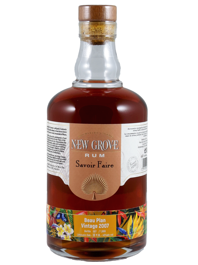 New Grove Rum Savoir Faire Beau Plan 13 YO (Art-Nr.: 12807) New Grove Rum Savoir Faire Beau Plan 13 YO 2007
