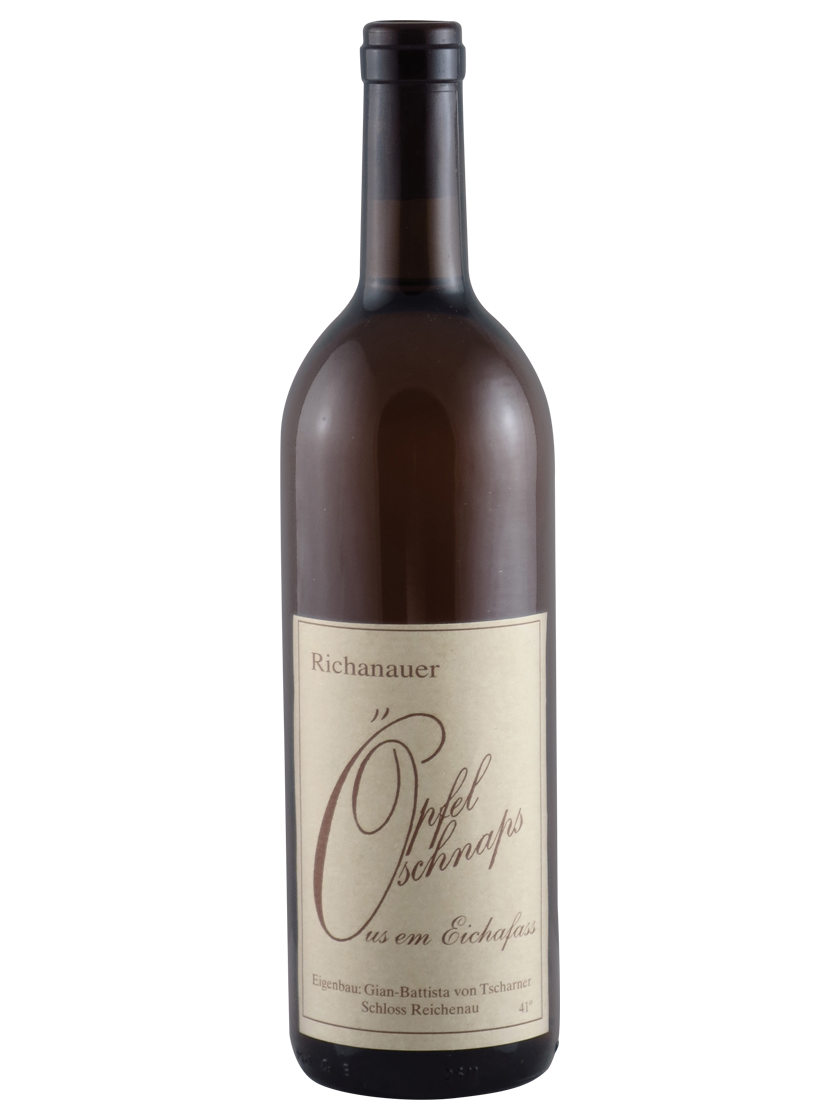 Richanauer Öpfelbrand aus dem Eichenfass Weinbau von Tscharner (Art-Nr.: 6308) Richanauer Öpfelbrand aus dem Eichenfass Weinbau von Tscharner