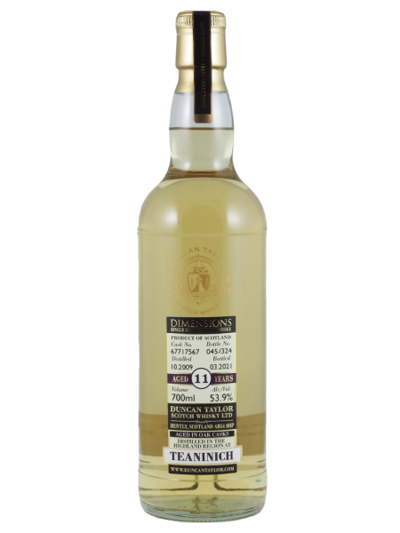 Teaninich Highland Single Malt Duncan Taylor Dimensions 11 YO 09-21