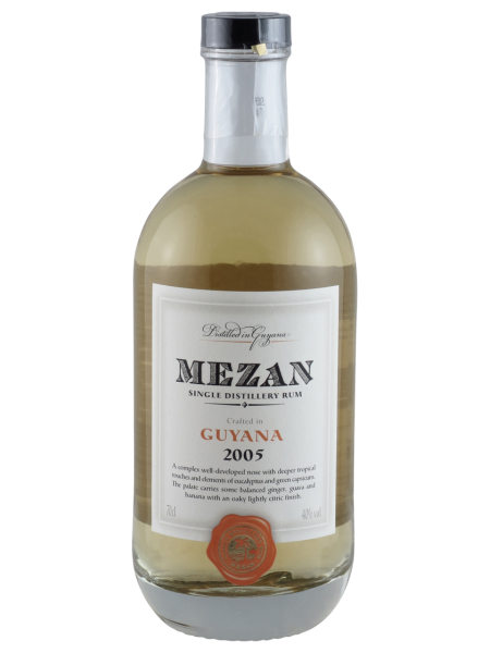 Mezan Rum Single Distillery Guyana