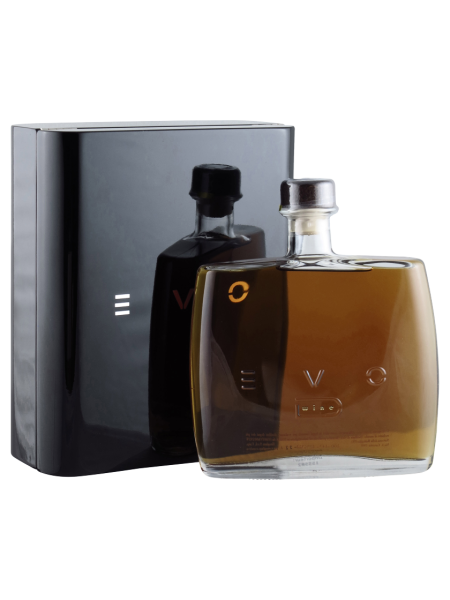 *EVO D-wine Brandy Deluxe Geschenk-Holzkiste