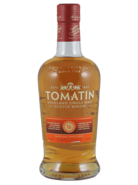 Tomatin Highland Single Malt Moscatel Wine Cask 16 YO