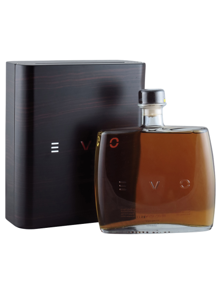 *EVO Grappa Riserva Deluxe Geschenk-Holzkiste